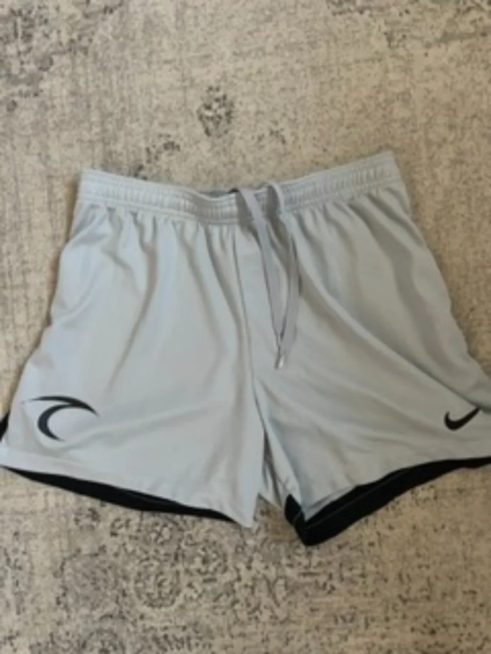 🧡3/$15 NIKE Dri-Fit Slim Fit SURF Gray Shorts S